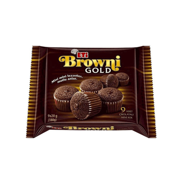 Eti Browni Mini Gold Chocolate Cake 180g