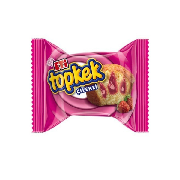 Eti Topkek Strawberry Cake 40g