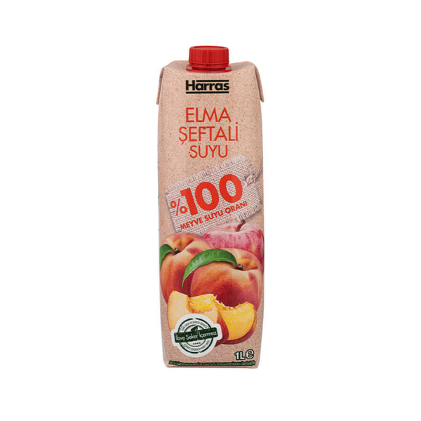 Harras 100% Peach juice 1L