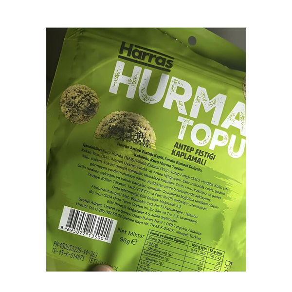 Harras Date ball with Pistachio 96g