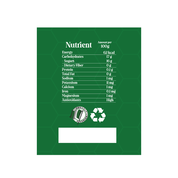 Pure Multiflower Honey 1000gr