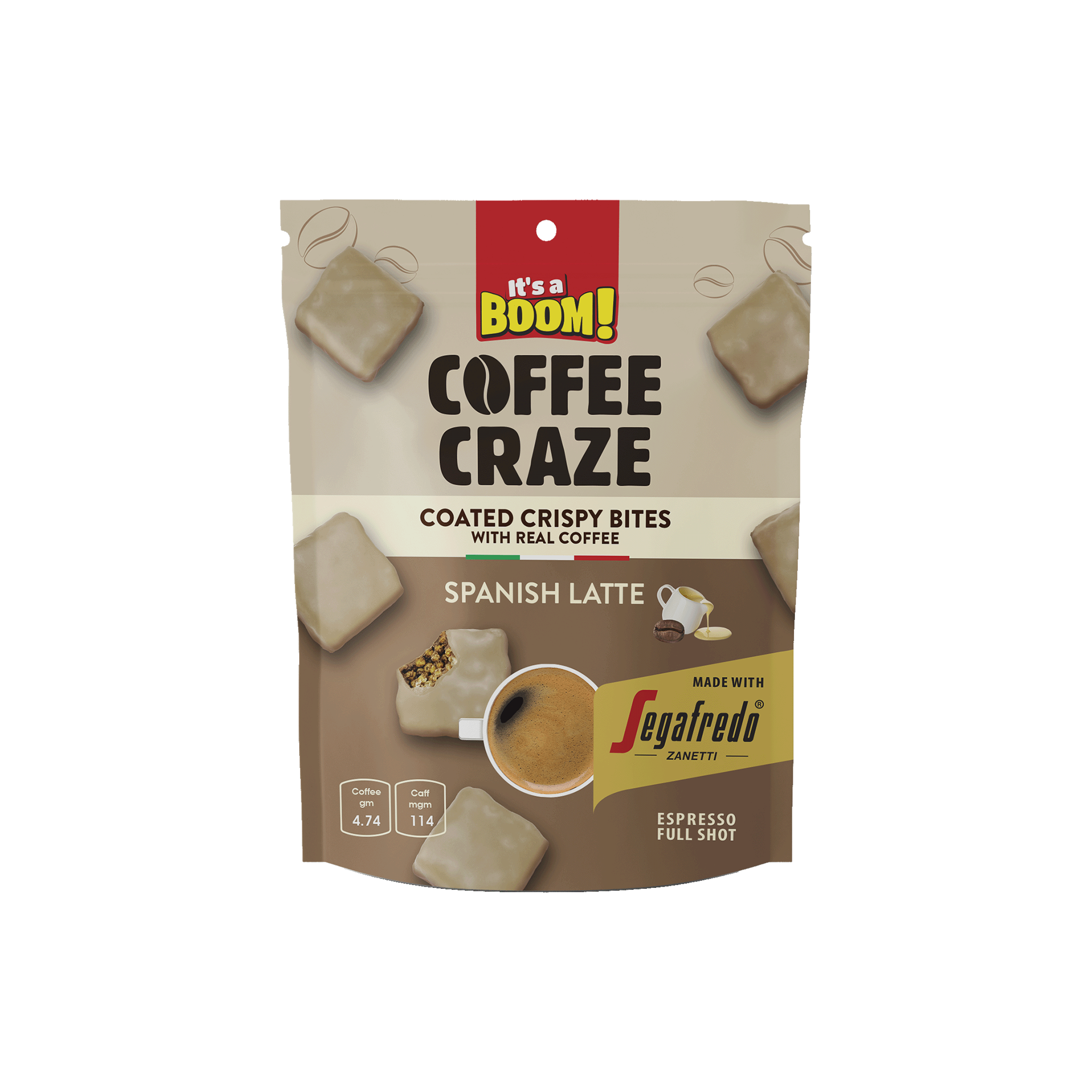 Segafredo Spanish Latte Bites 30gr