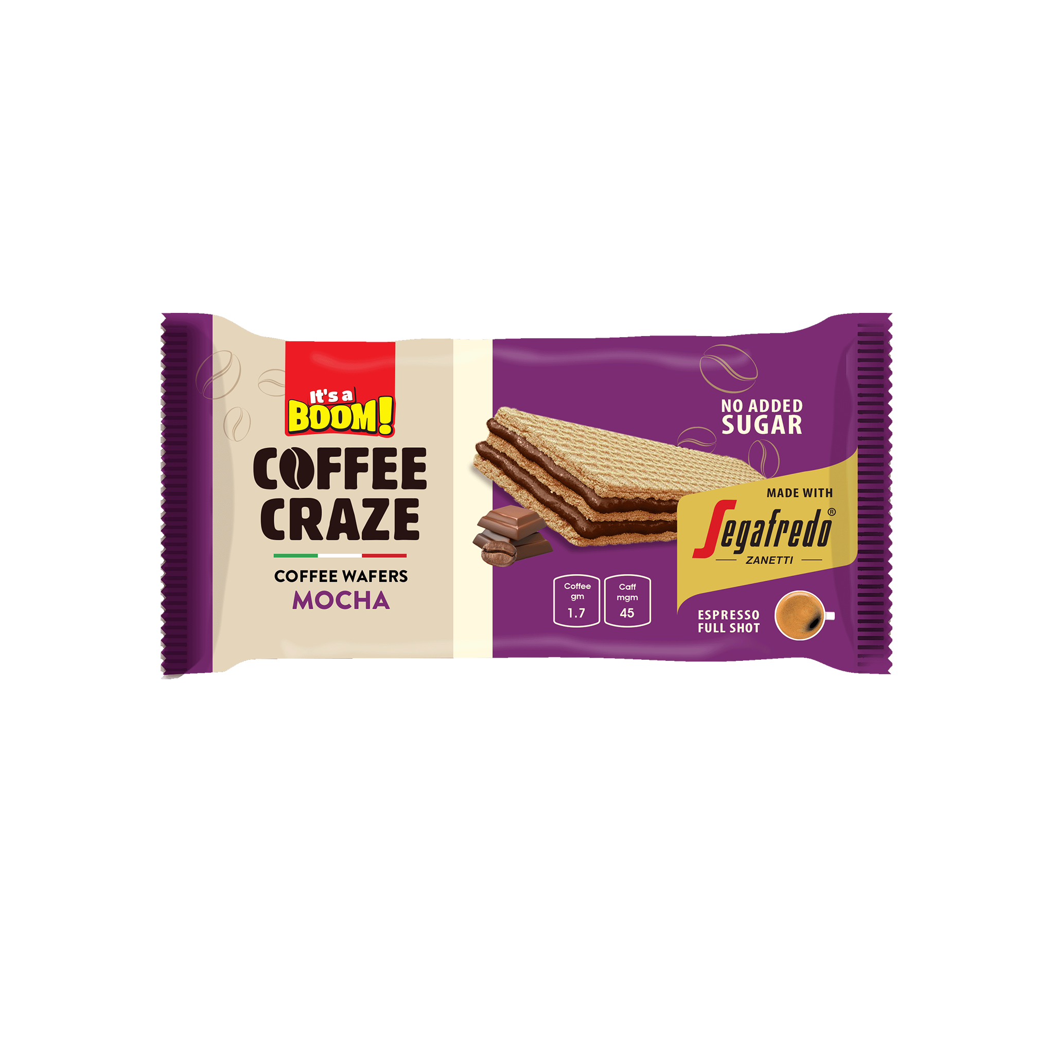 Segafredo Mocha Wafer 35gr