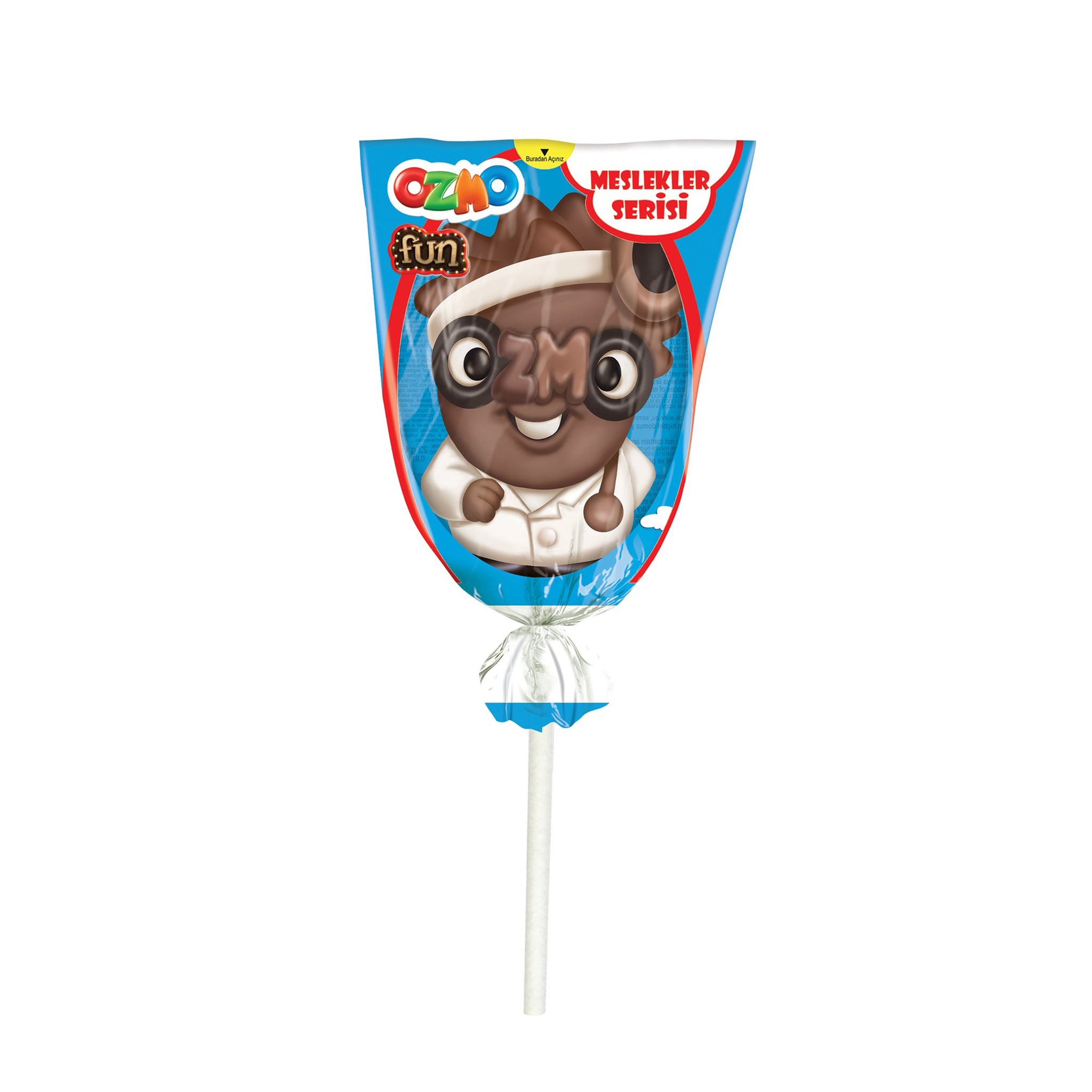 Ozmo Fun Chocolate 23gr - Per Box (24 Pieces)