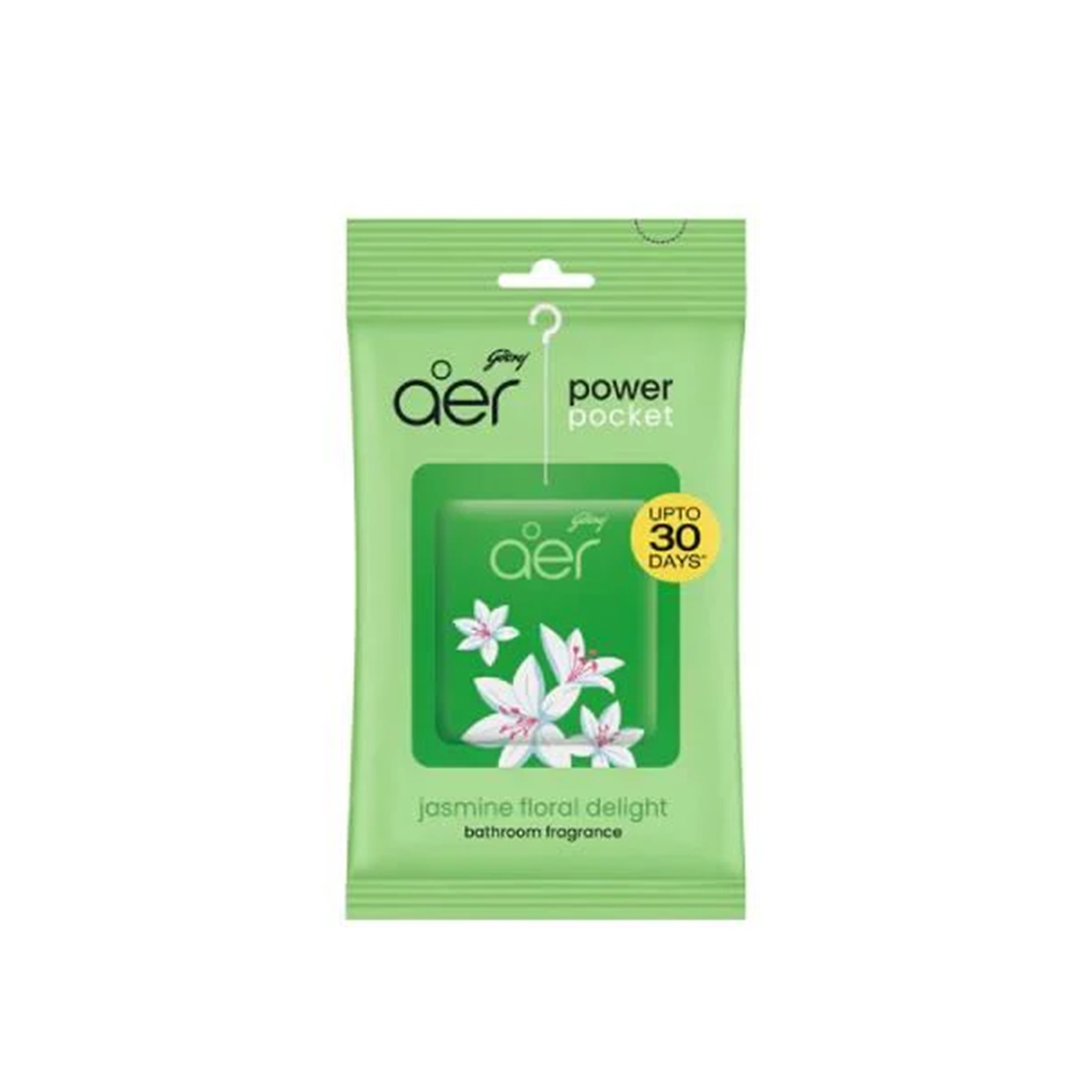 Godrej Aer Jasmine Floral Bathroom Freshener 10g