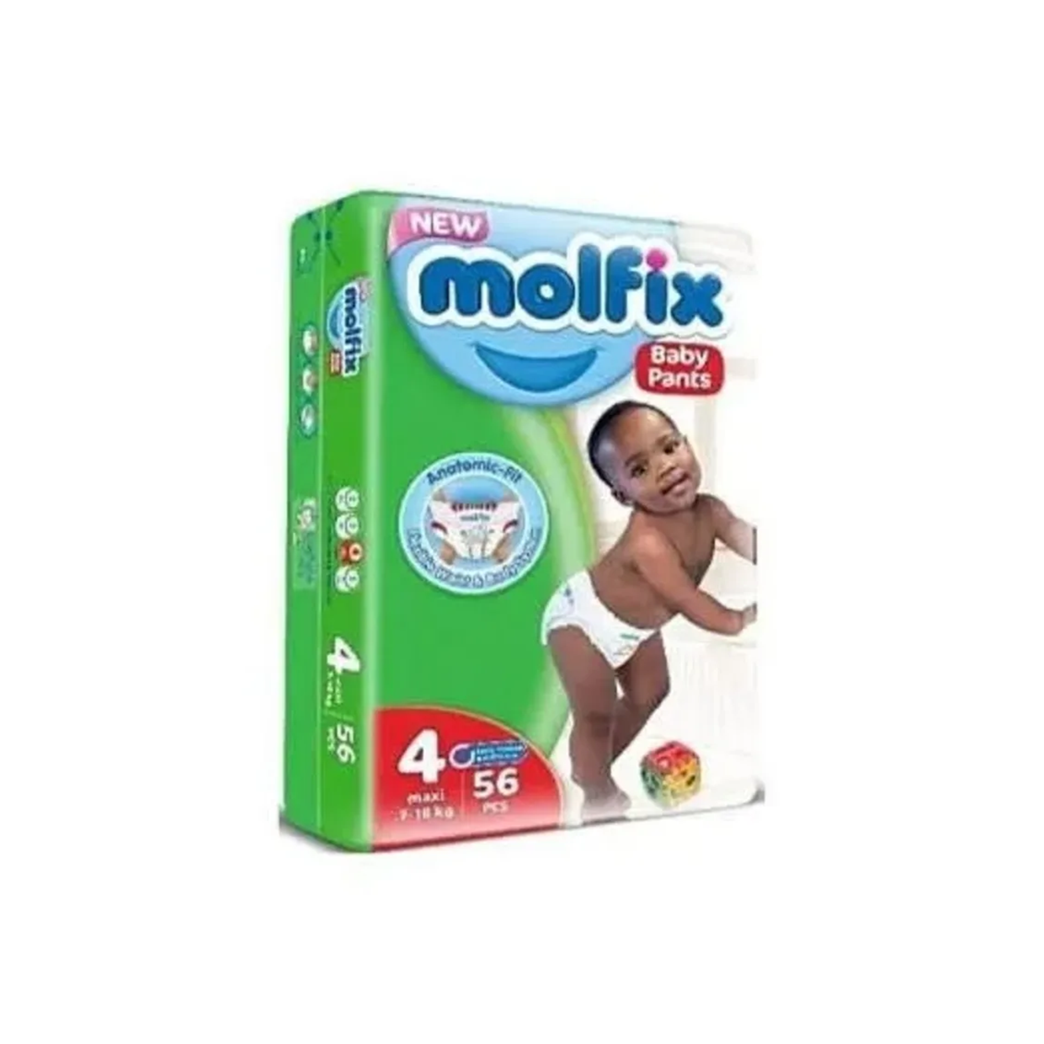 Molfix Baby Pants Size 4 Maxi 32pcs