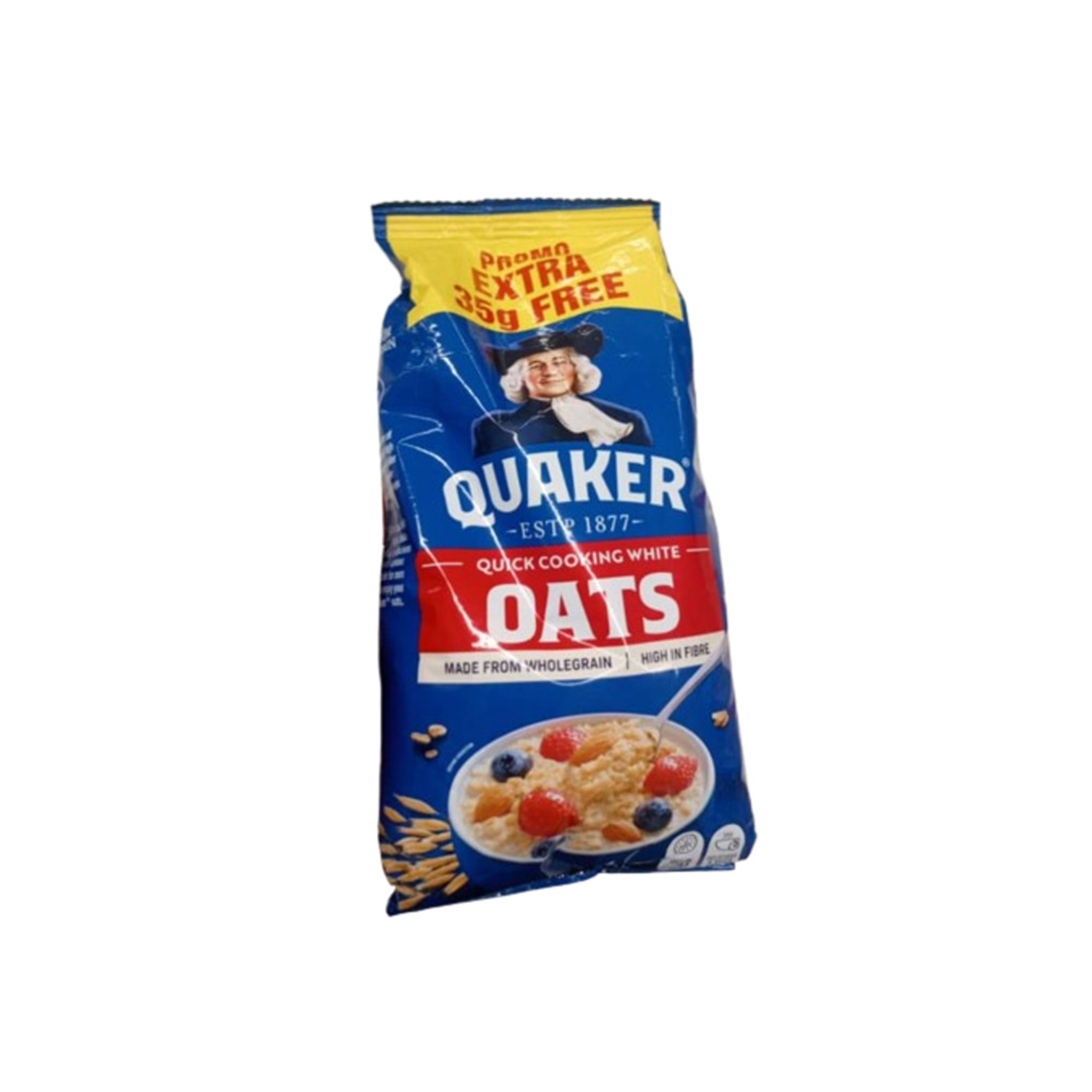 Quaker Quick Cooking White Oats 385g