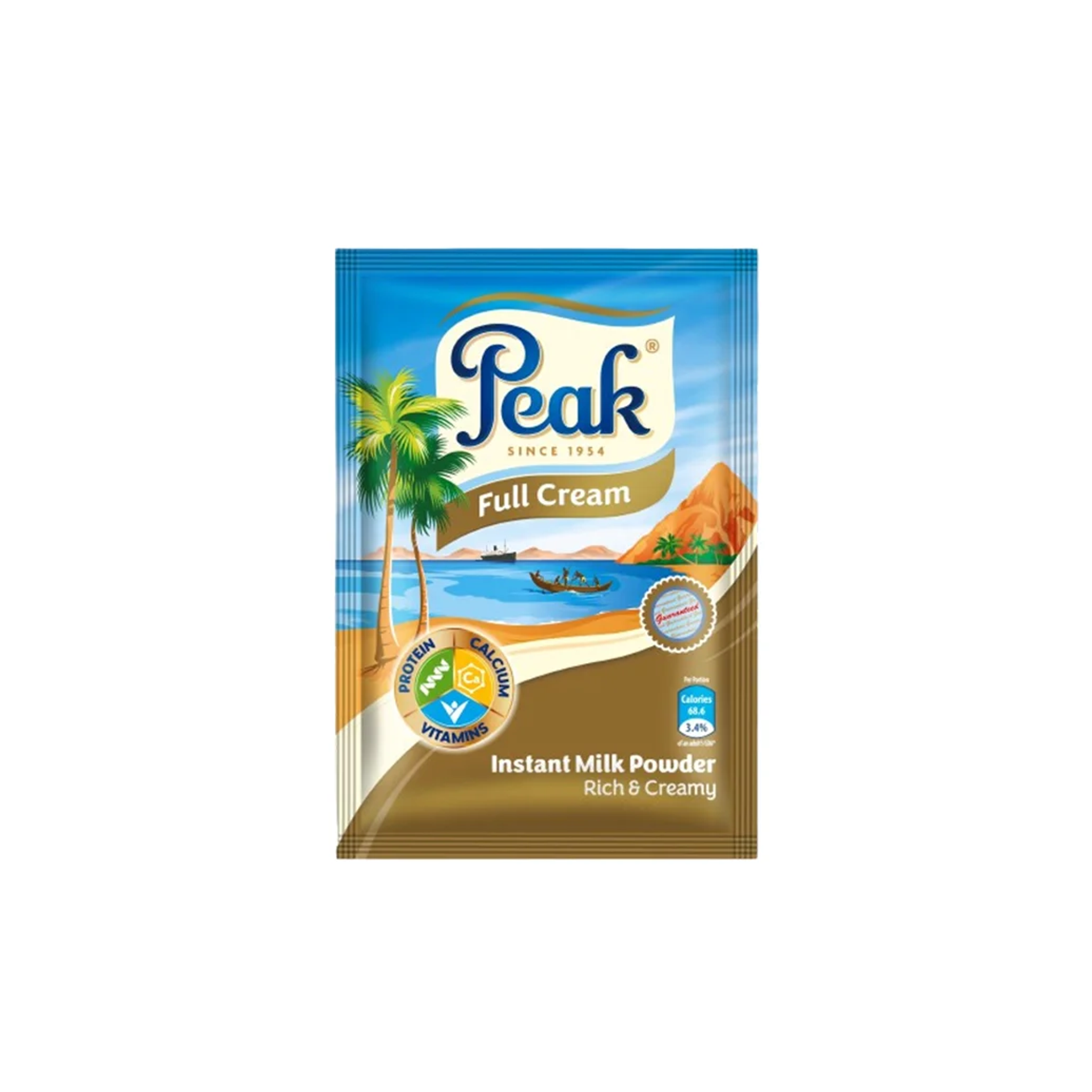 Peak Full Cream Instant Milk Powder Sachet 14g