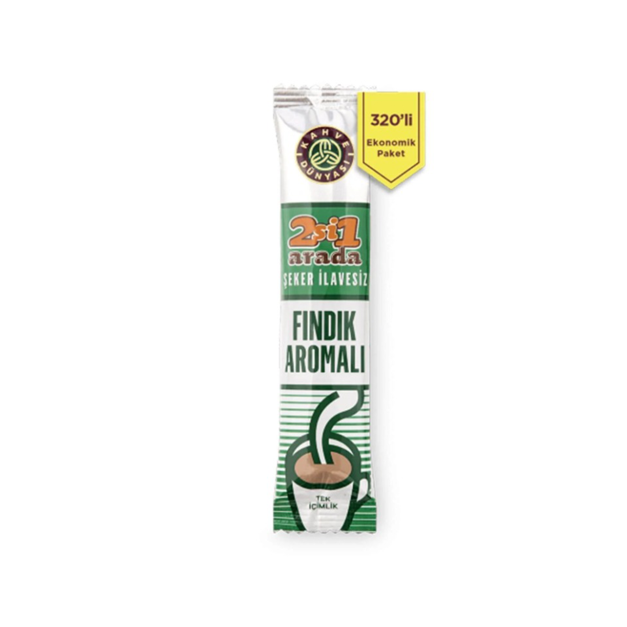 Kahve Dünyası 2-in-1 Sugar-Free Hazelnut Instant Coffee - 1 Sachet