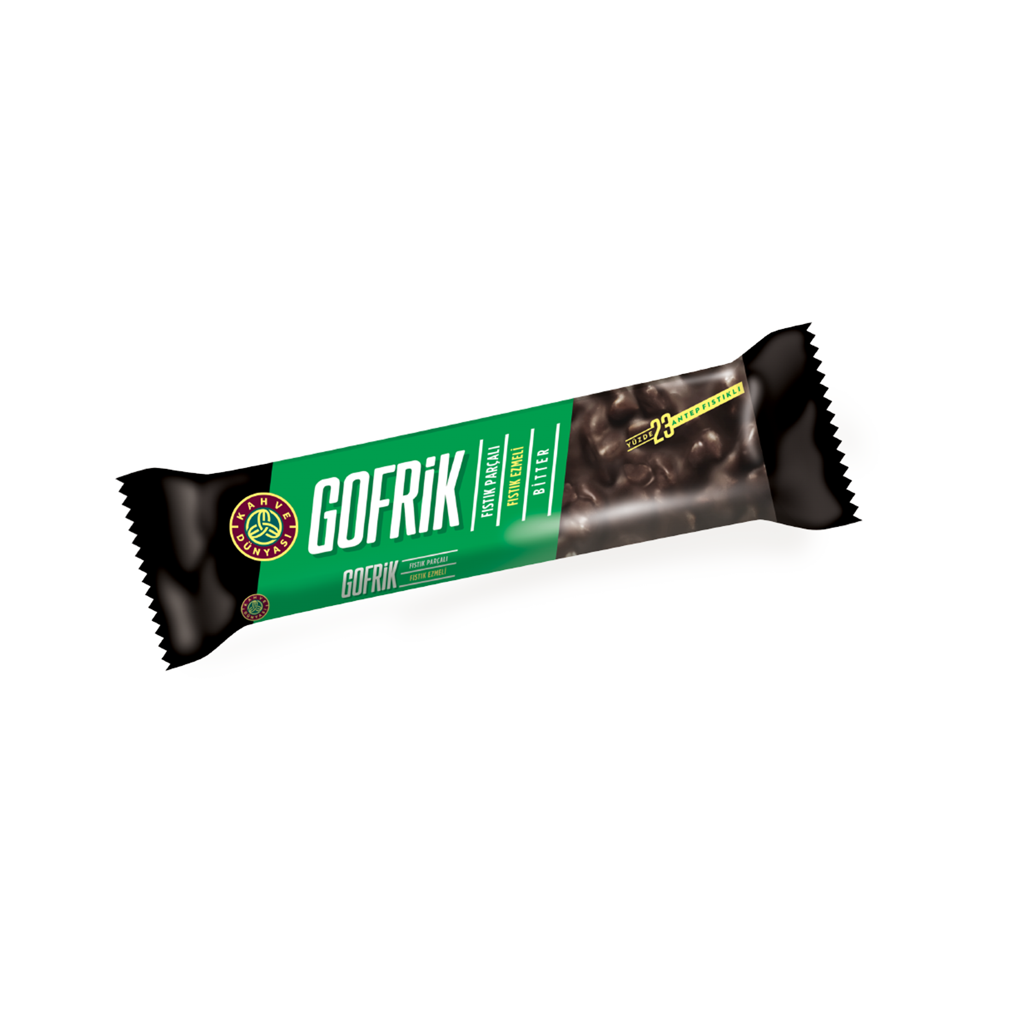 Kahve Dünyası Gofrik Dark Chocolate Pistachio Wafer 33g