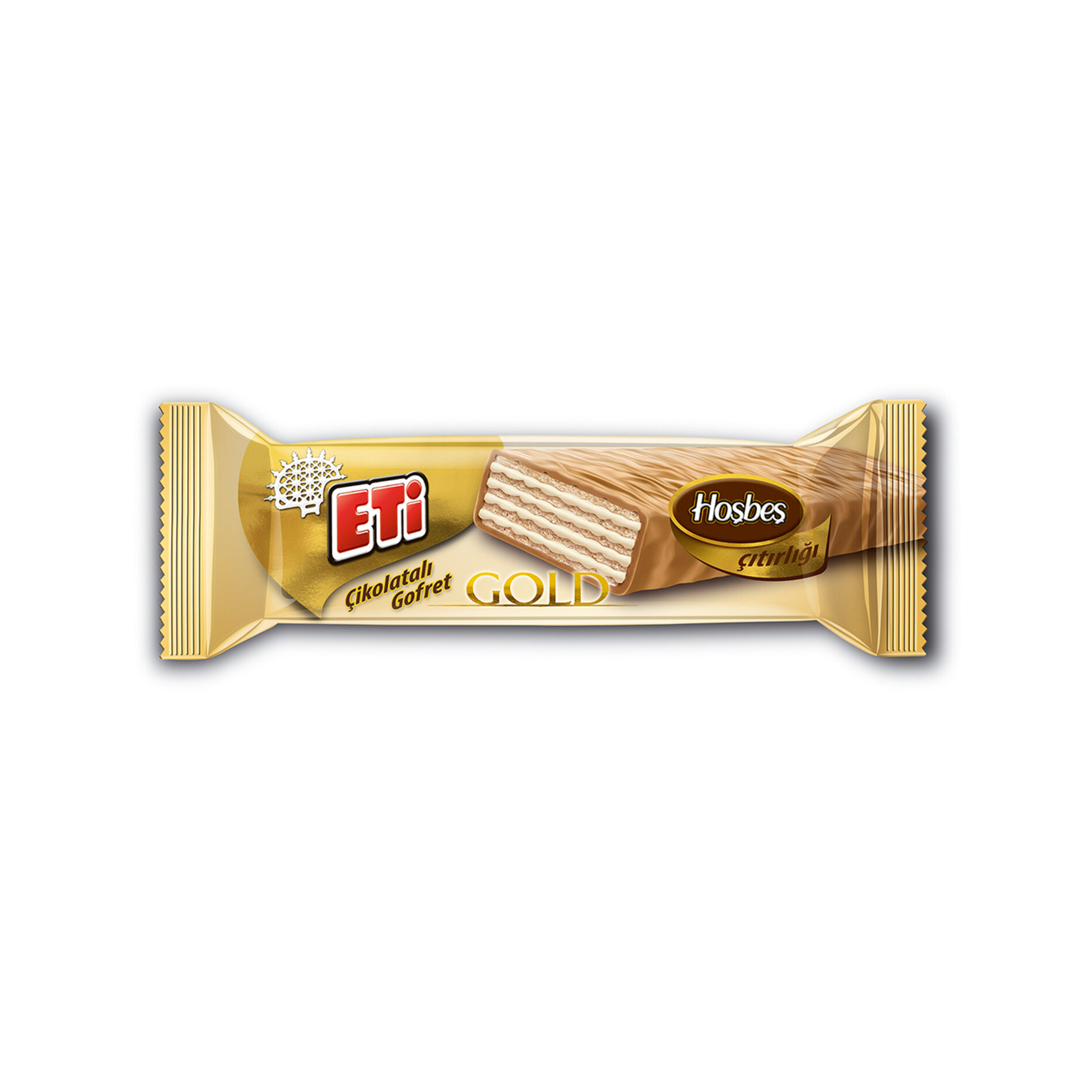 Eti Chocolate Wafer Gold 29g - Per Box (35 Pieces)