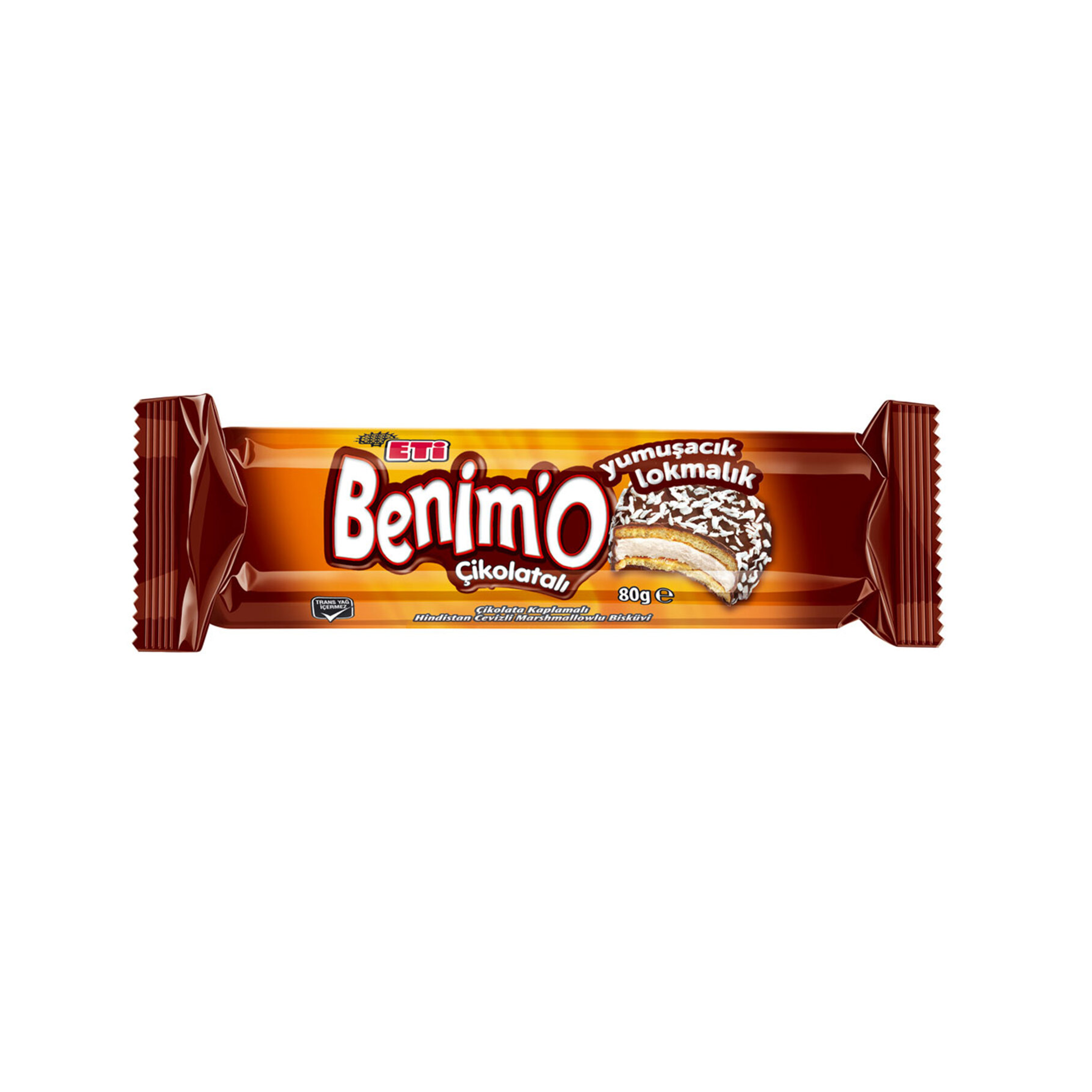 Eti Benimo Chocolate Cake Bites 80g - Per Box (18 Pieces)