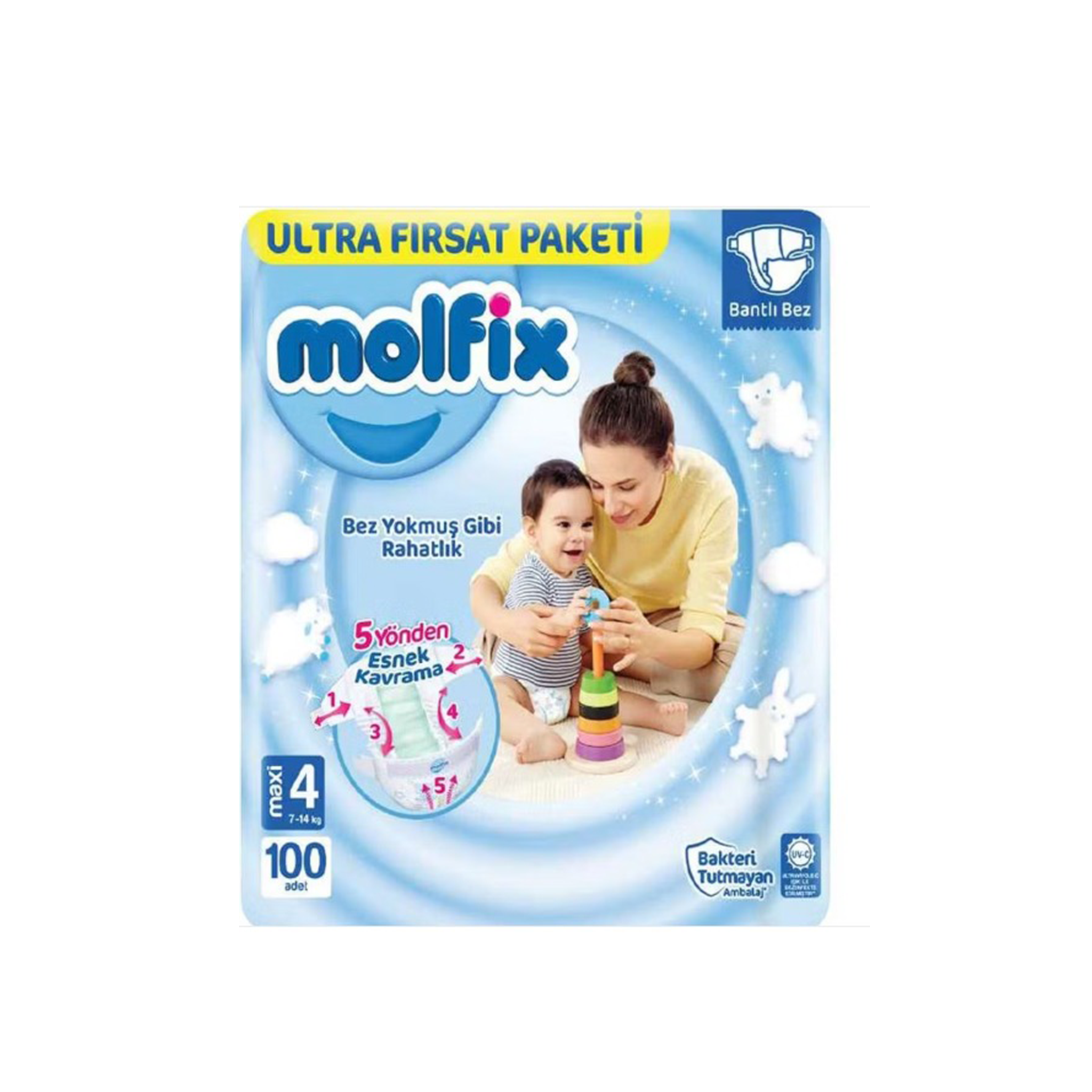 Molfix Opportunity Diapers Size 4 Triple Pack