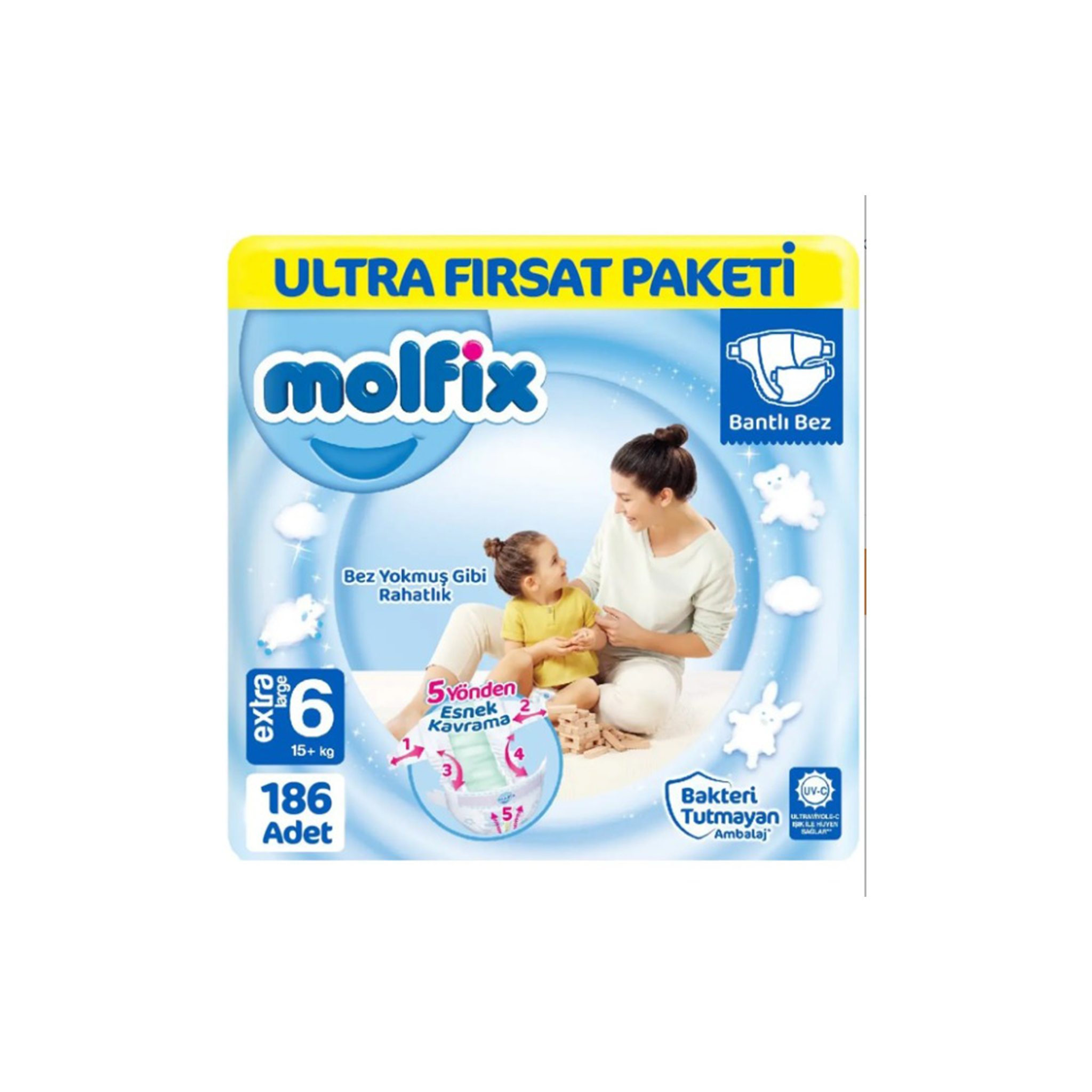 Molfix Opportunity Diapers Size 6 Triple Pack