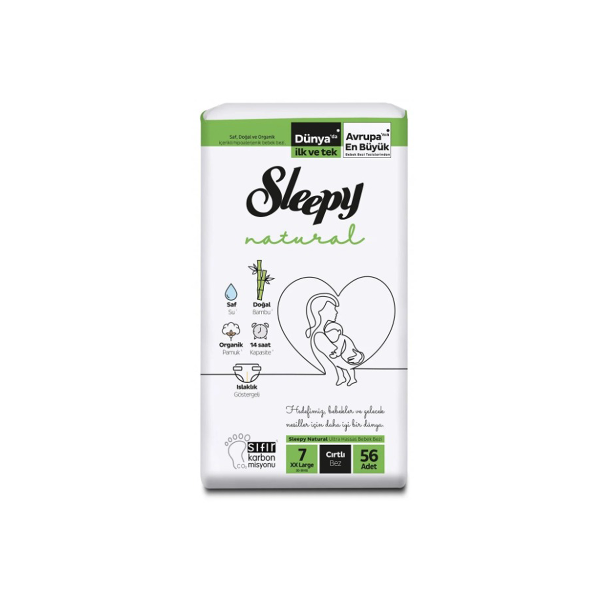 Sleepy One Pack Diapers Size 7 - Per Box (4 Pieces)
