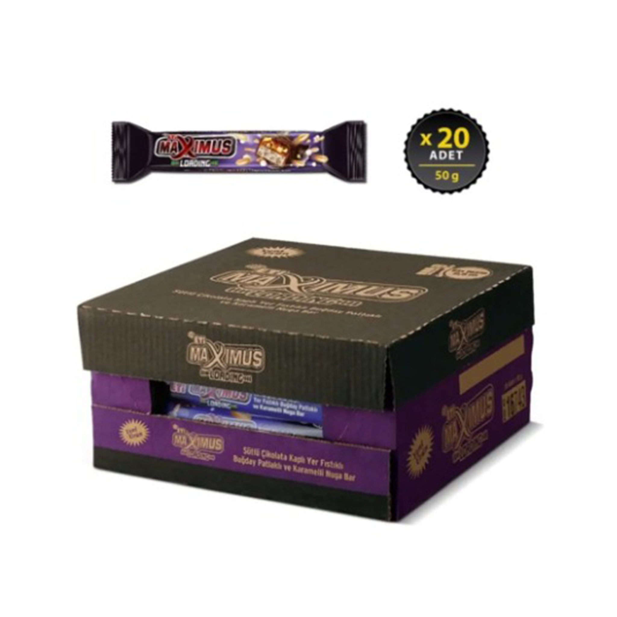 Eti Maximus Loading Chocolate Wafer 50g