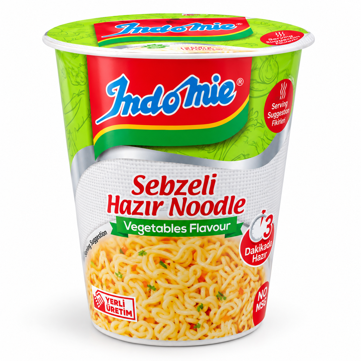 Indomie Cup Noodles, Vegetable 60g