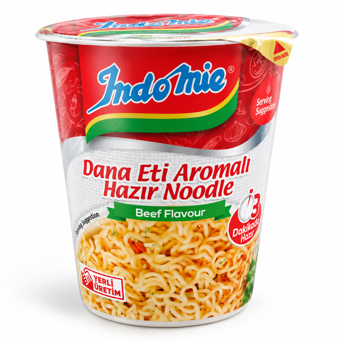 Indomie Cup Noodles, Beef 60g