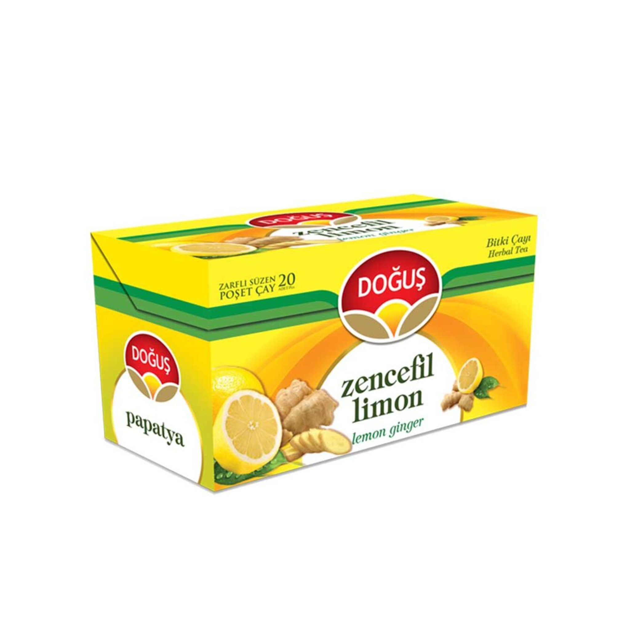 Doğuş Ginger & Lemon Tea 20 Pieces – Golden Mart