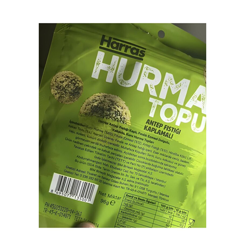 Harras Date ball with Pistachio 96g