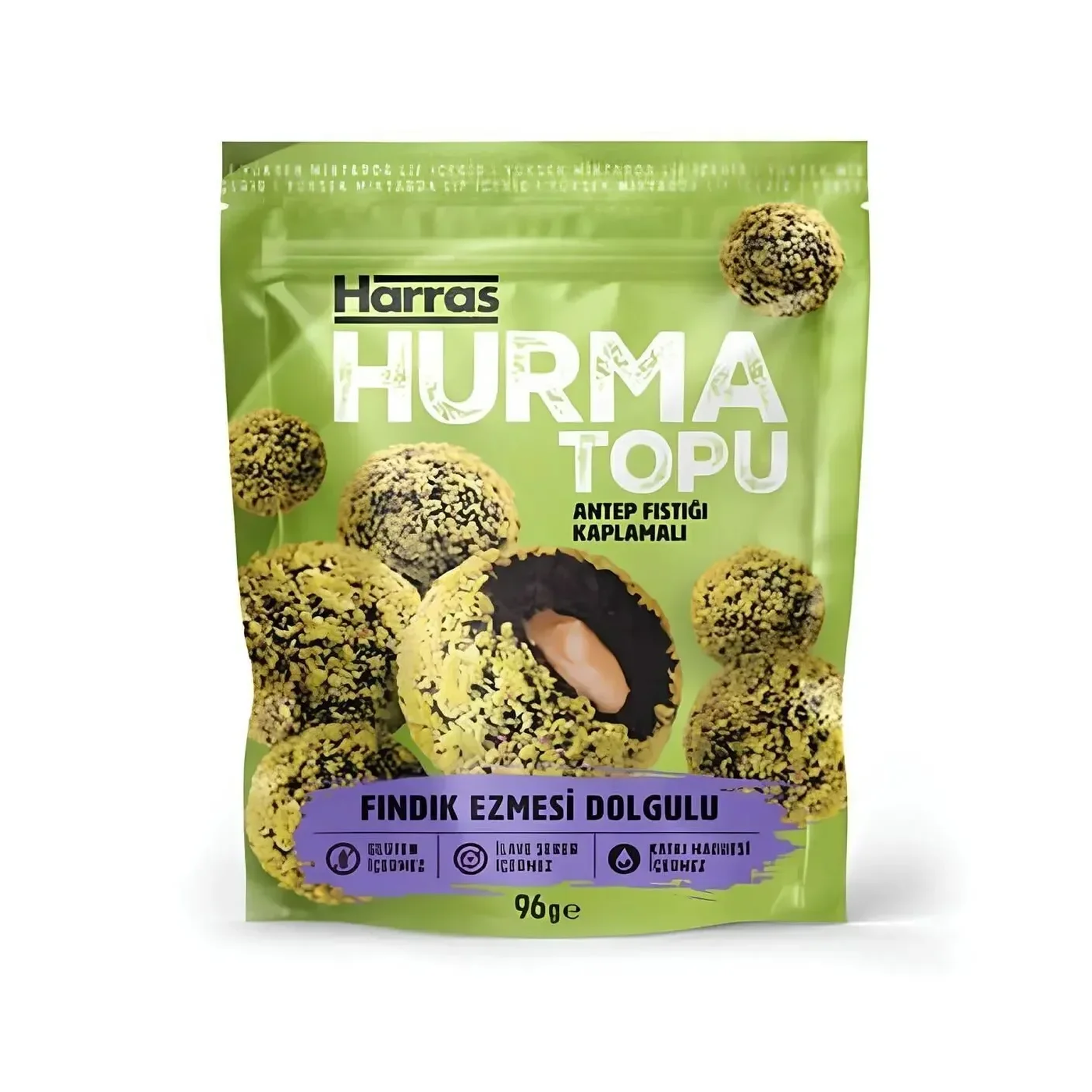 Harras Date ball with Pistachio 96g