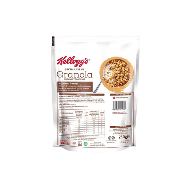 Kellogg’s Granola No Added Sugar, Date & Almond 250g
