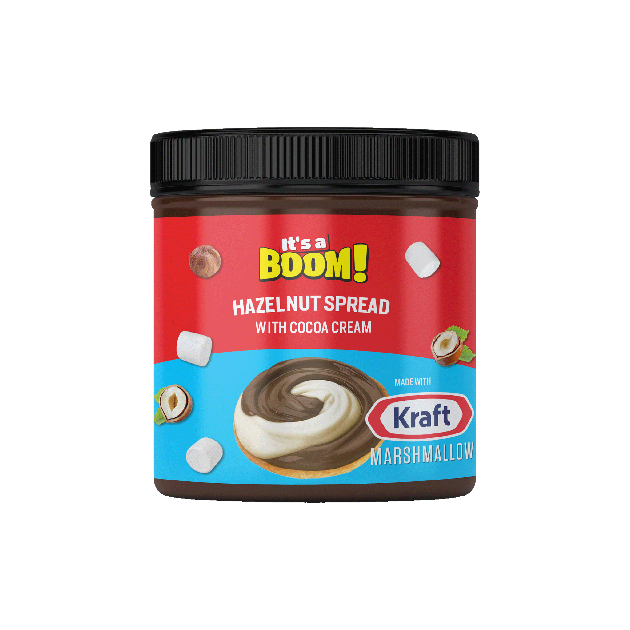 Kraft Marshmallow Hazelnut Spread 200gr