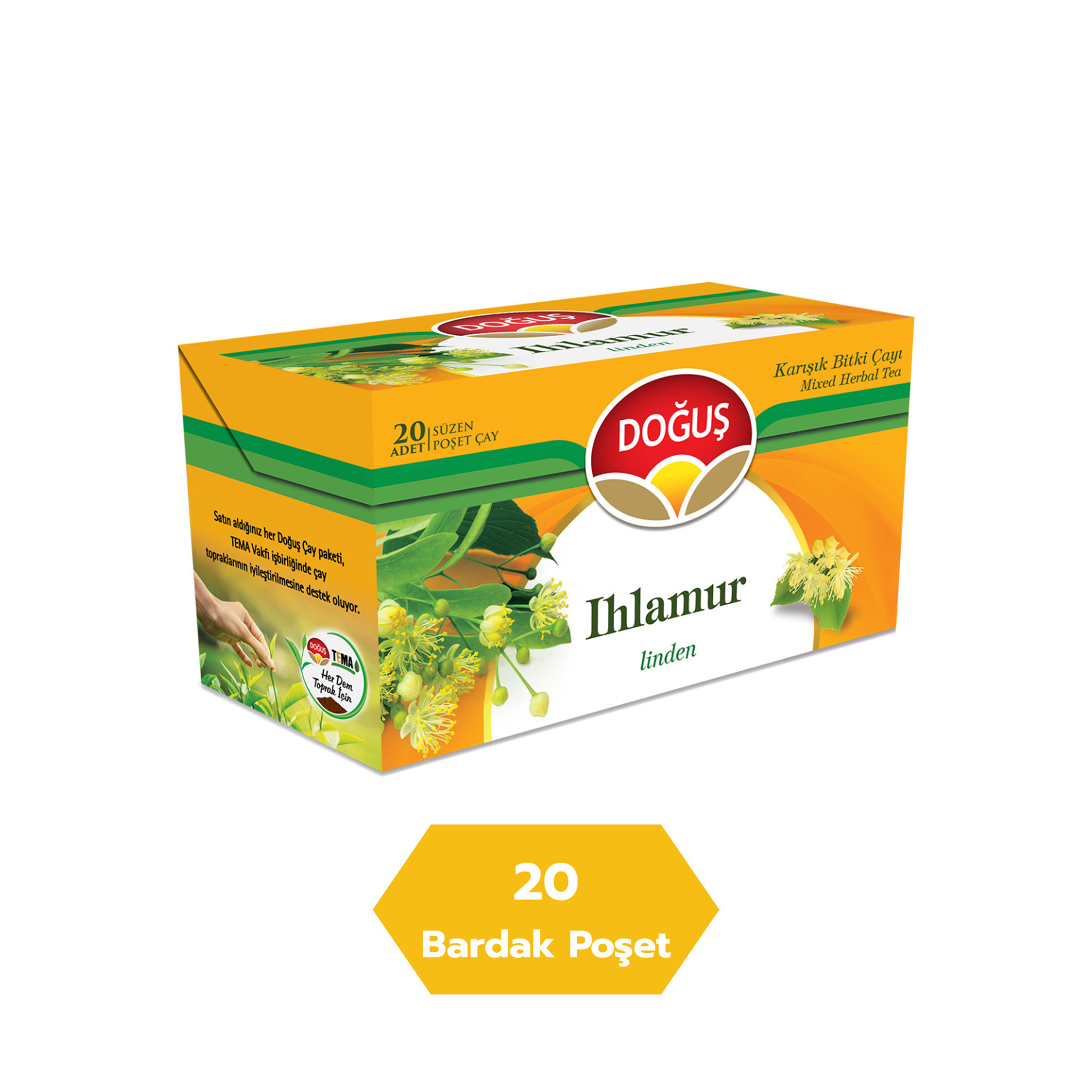 Dogus Lime Blossom Tea 20 Pieces – Golden Mart