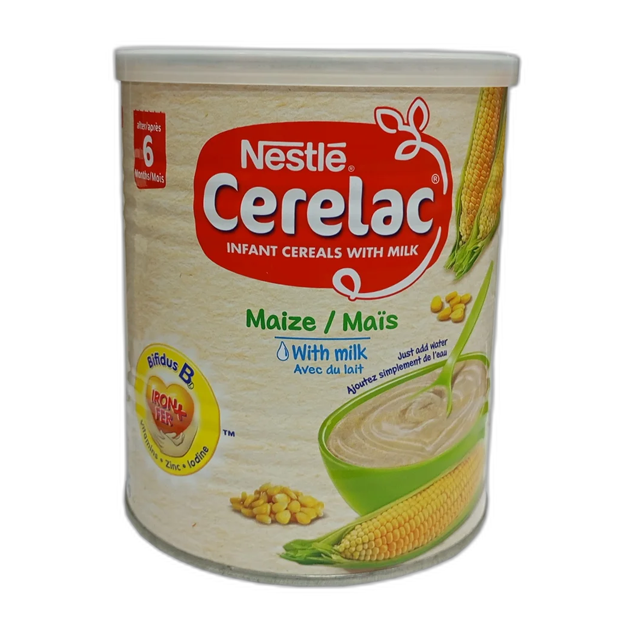 Nestle Cerelac Maize with Milk Instant Cereal 6+ Months 400g
