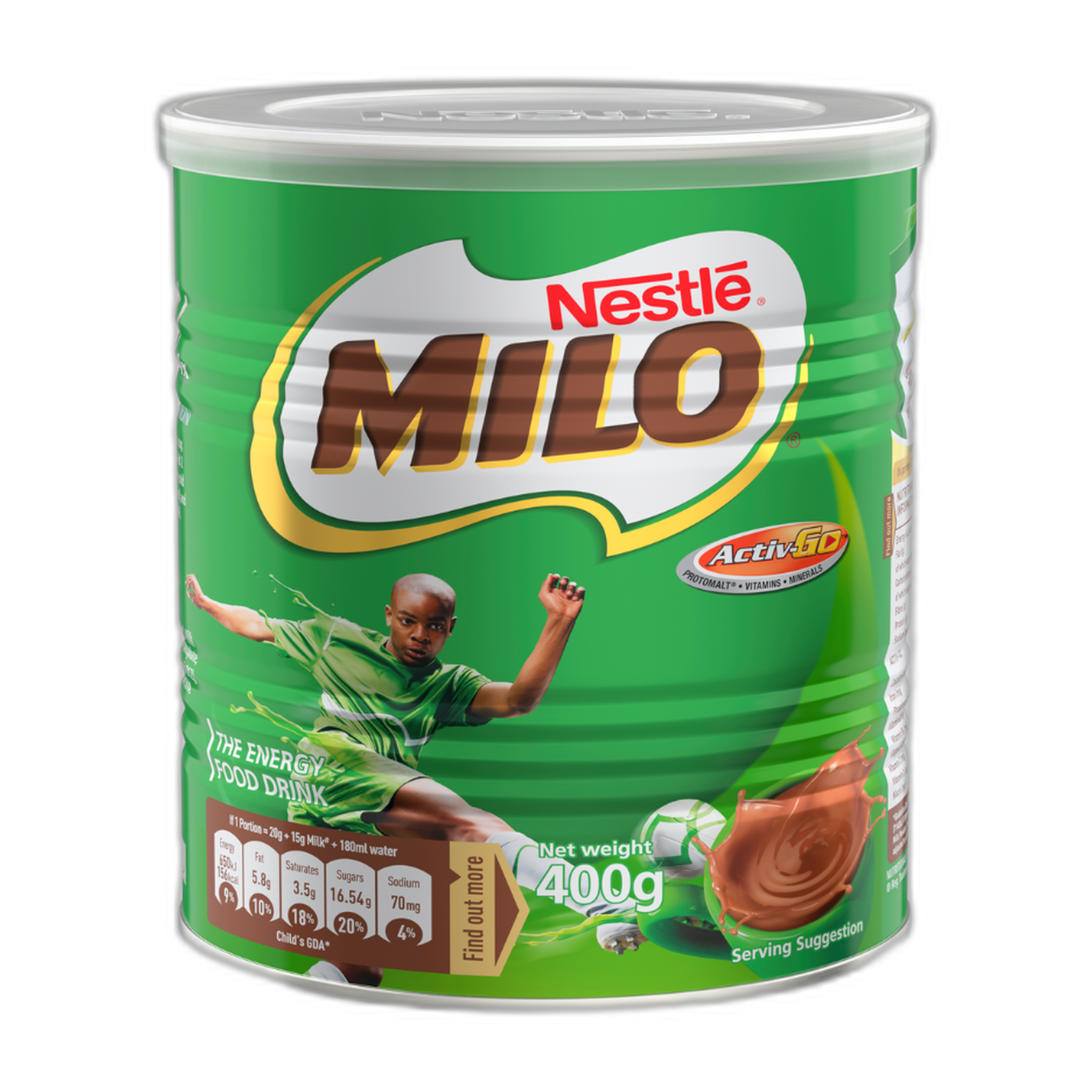 Nestle Milo Energy Food Drink 400g