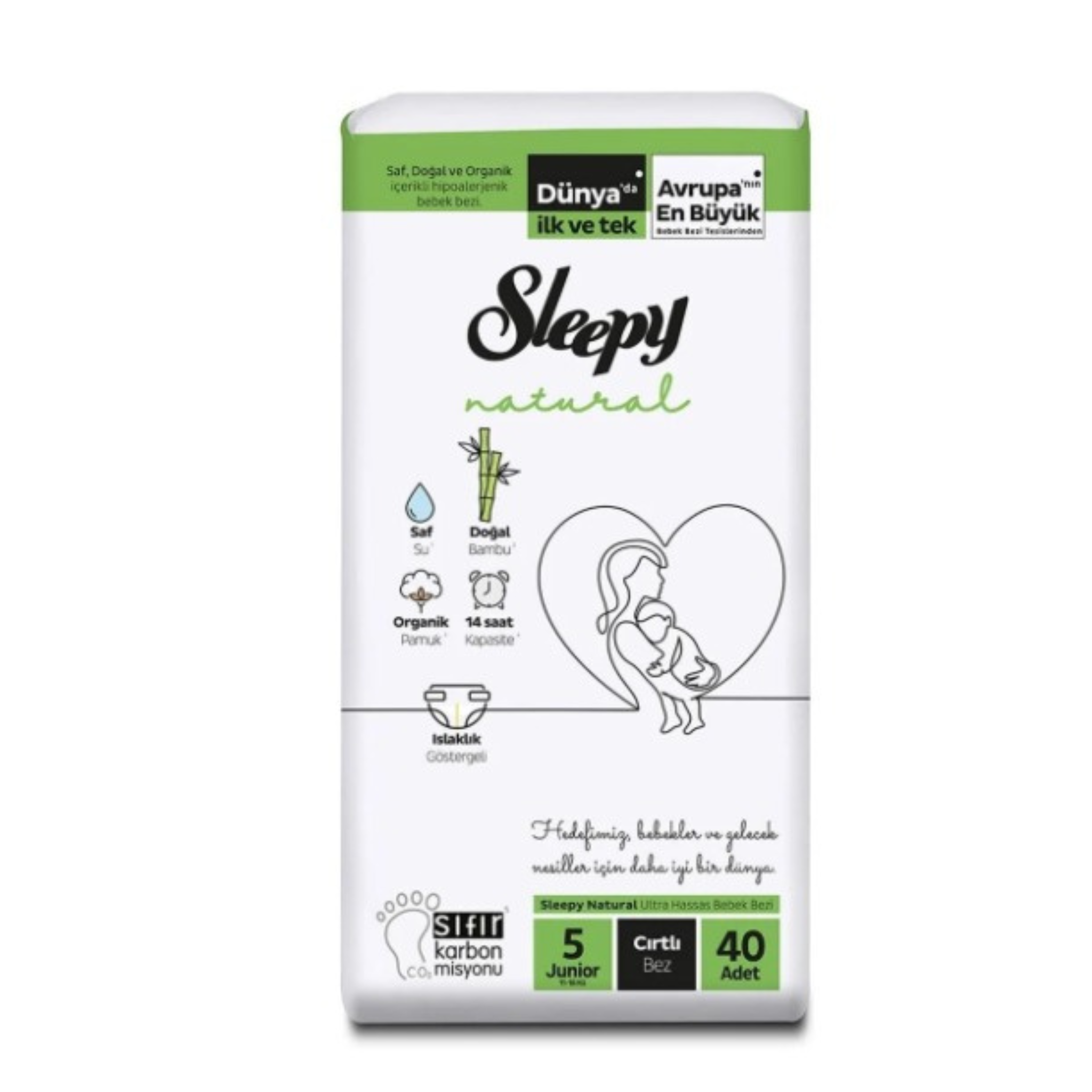 Sleepy One Pack Diapers Size 5 - Per Box (4 Pieces)