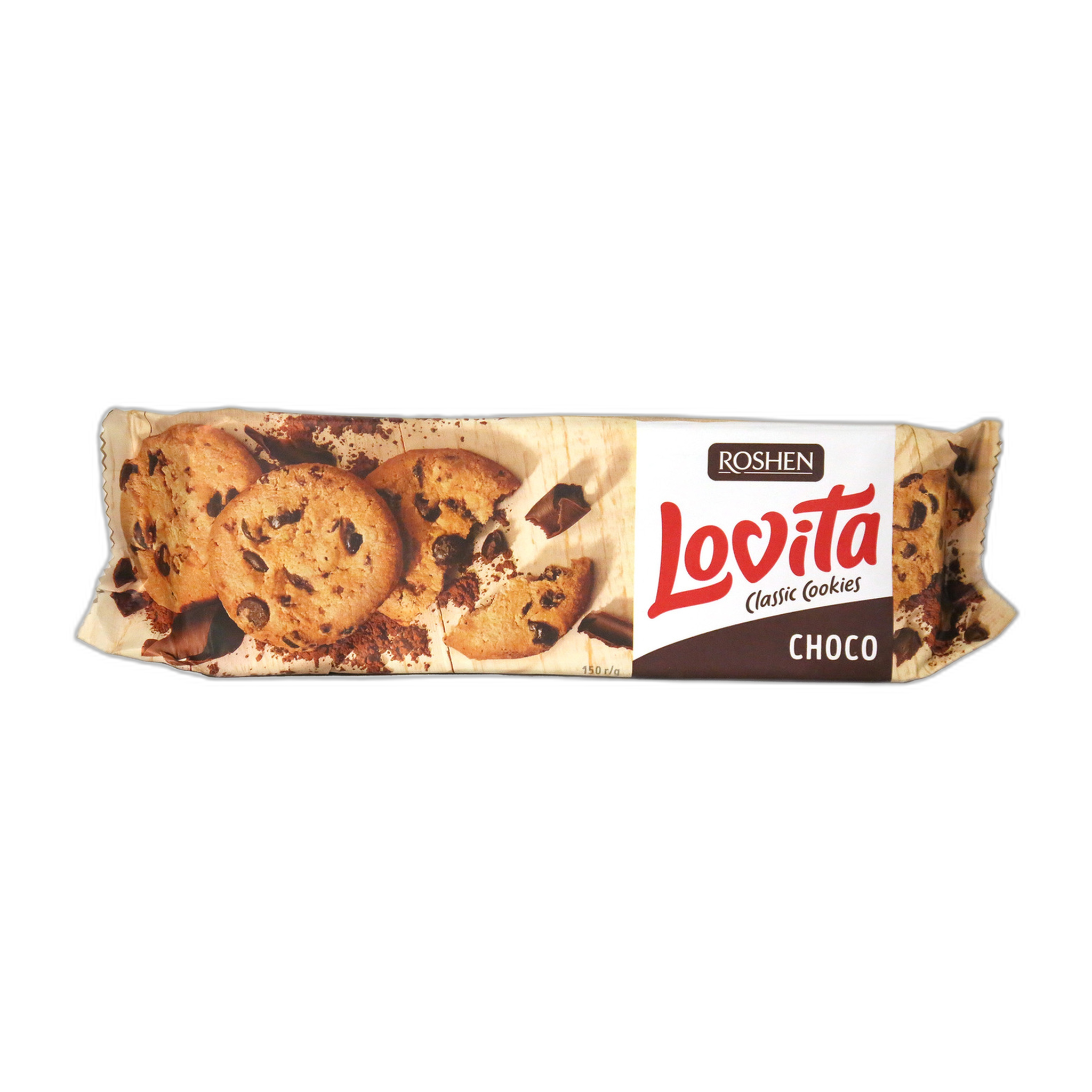 Roshen Lovita Classic Choco Cookies 150g