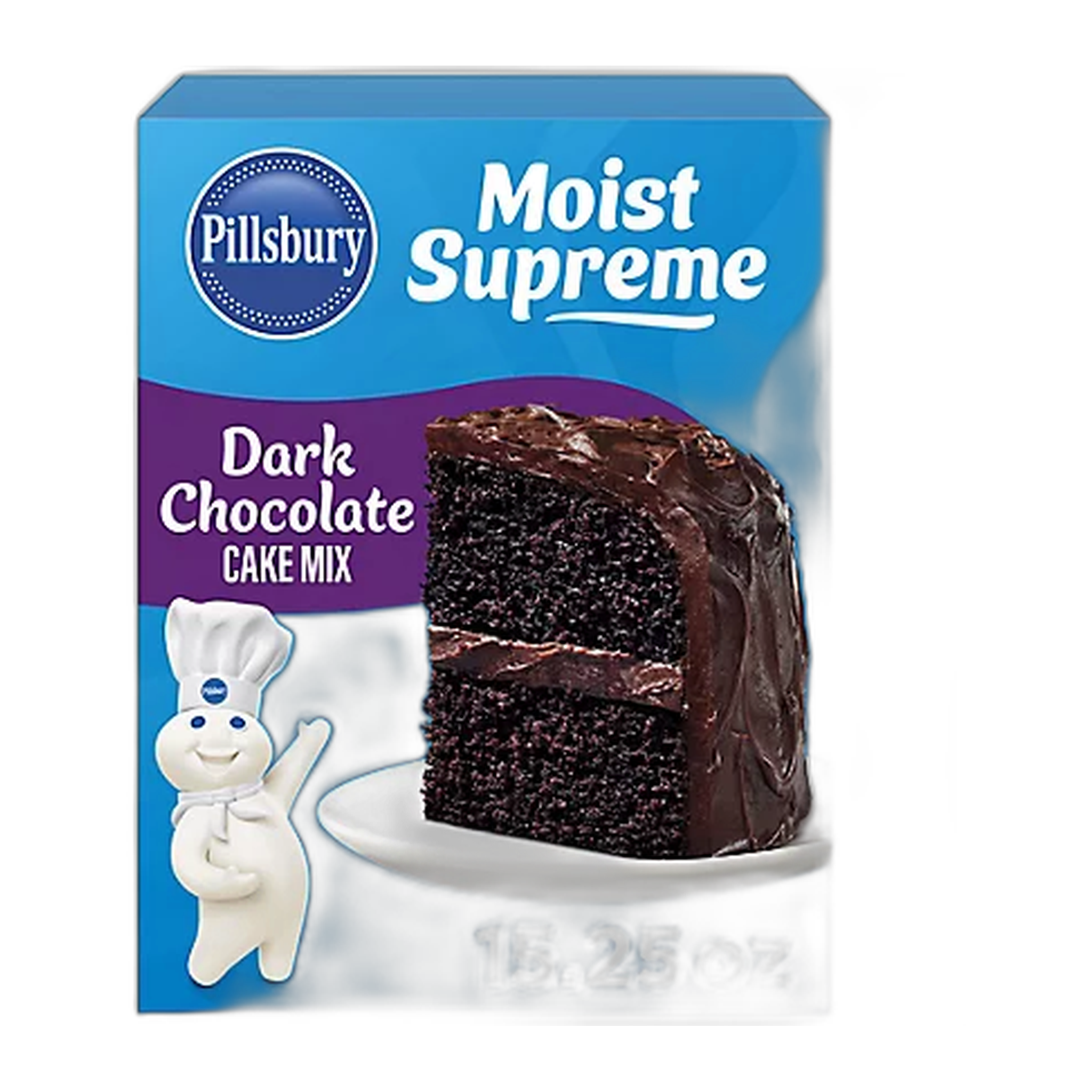 Pillsbury Moist Supreme Dark Chocolate Cake Mix 432g