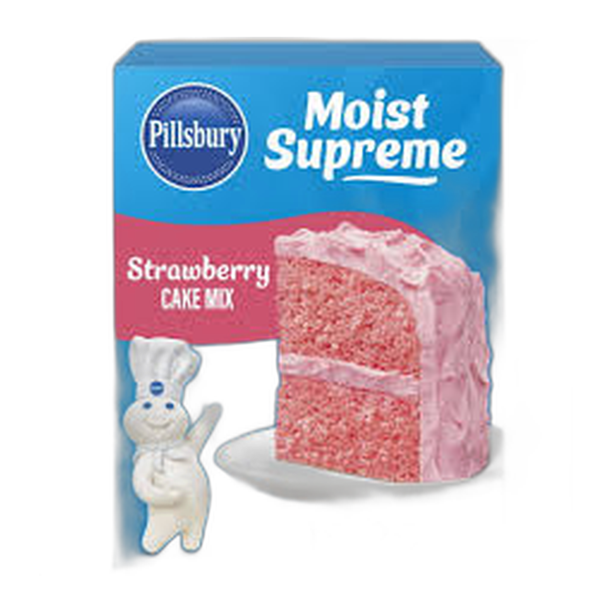 Pillsbury Moist Supreme Strawberry Cake Mix 432g