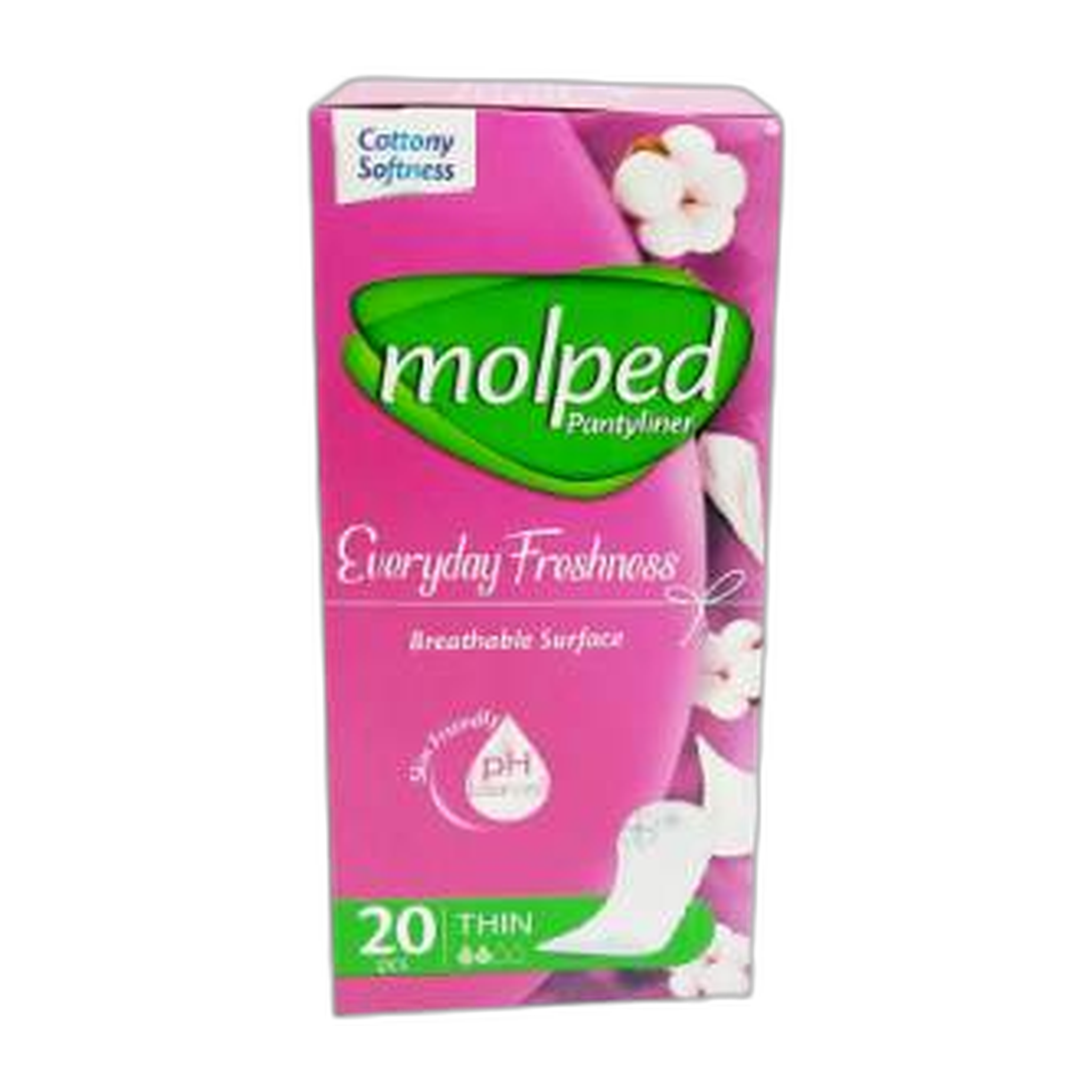 Molped Everyday Freshness Breathable Pantyliner