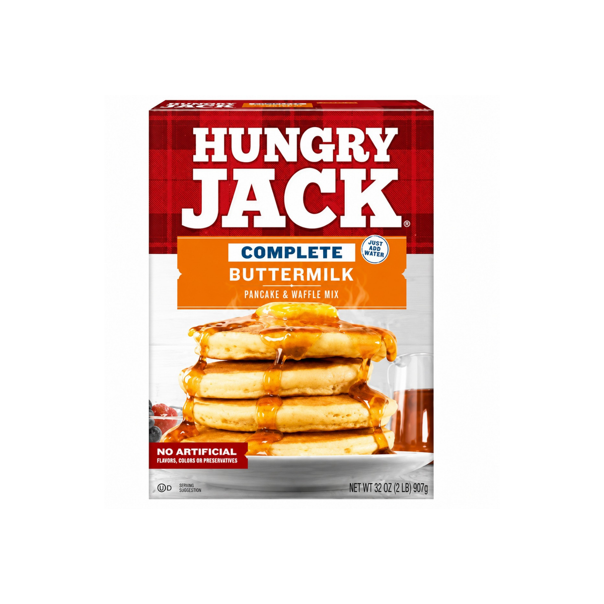Hungry Jack Complete Buttermilk Pancake & Waffle Mix 907g