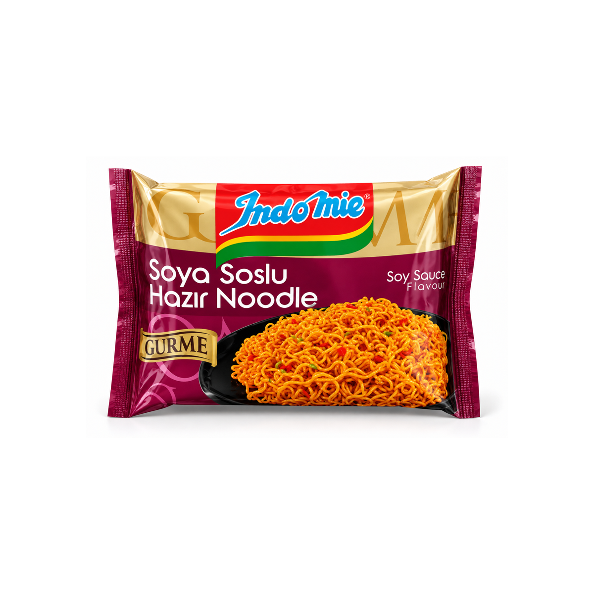 Indomie Gourmet Noodles, Soy Sauce 80g