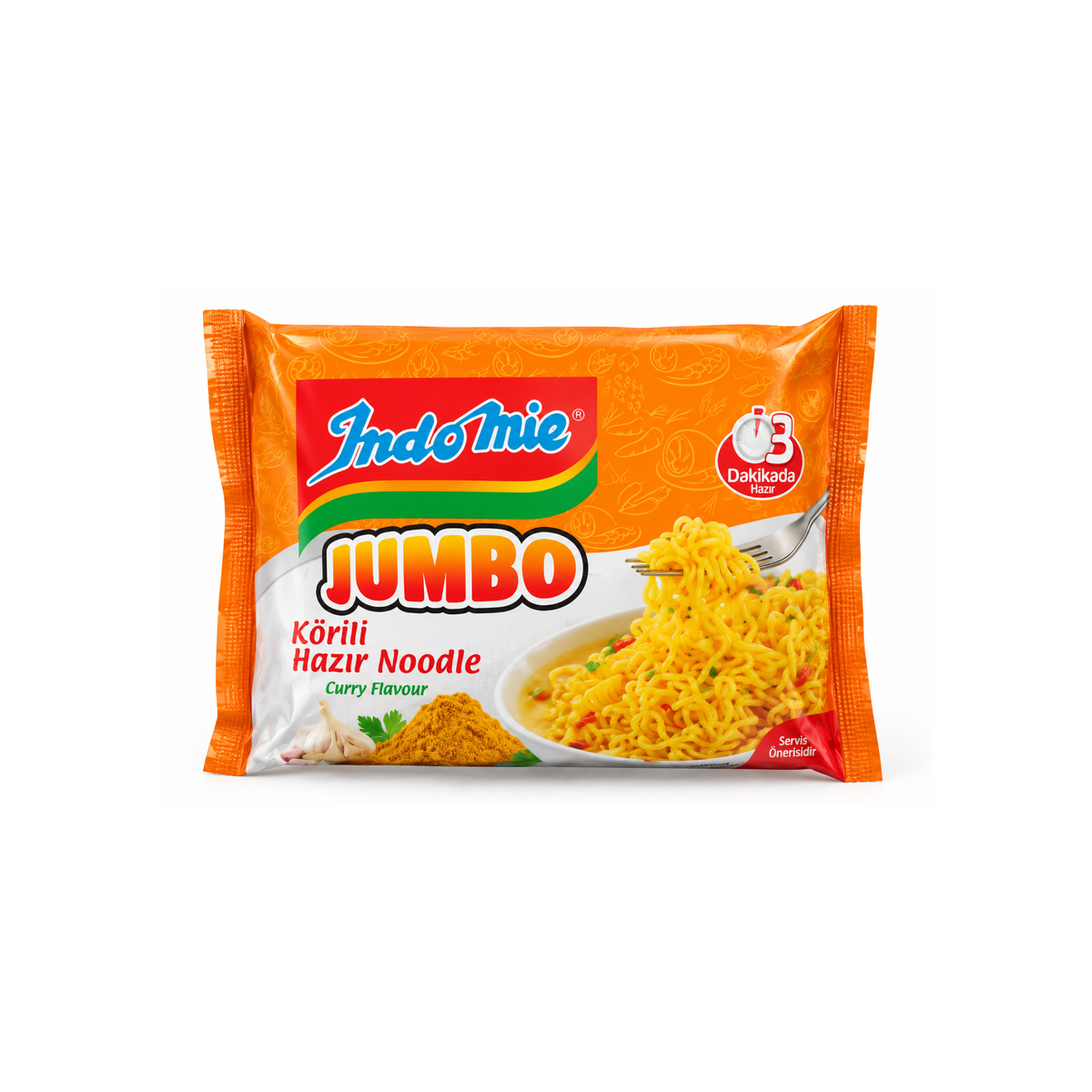 Indomie Jumbo Noodles, Curry Flavour 120g