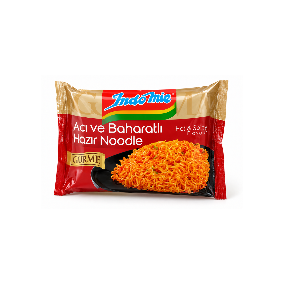 Indomie Gourmet Noodles, Hot & Spicy 80g