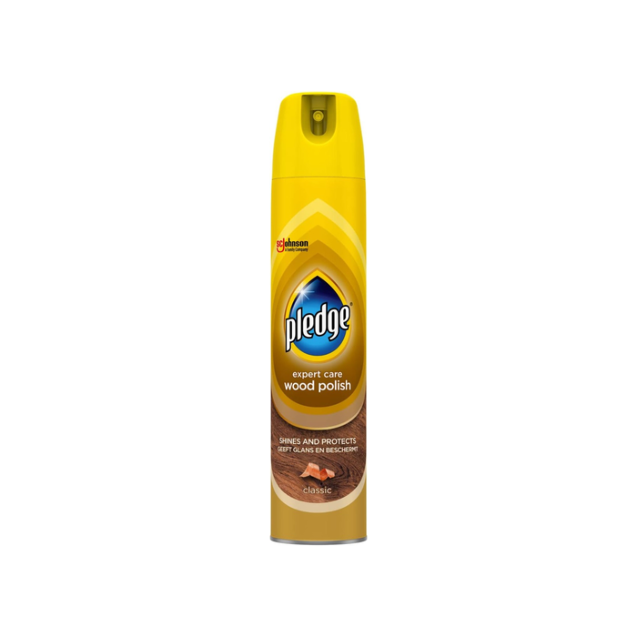Pledge Expert Care Classic Wood Polish Spray 250ml