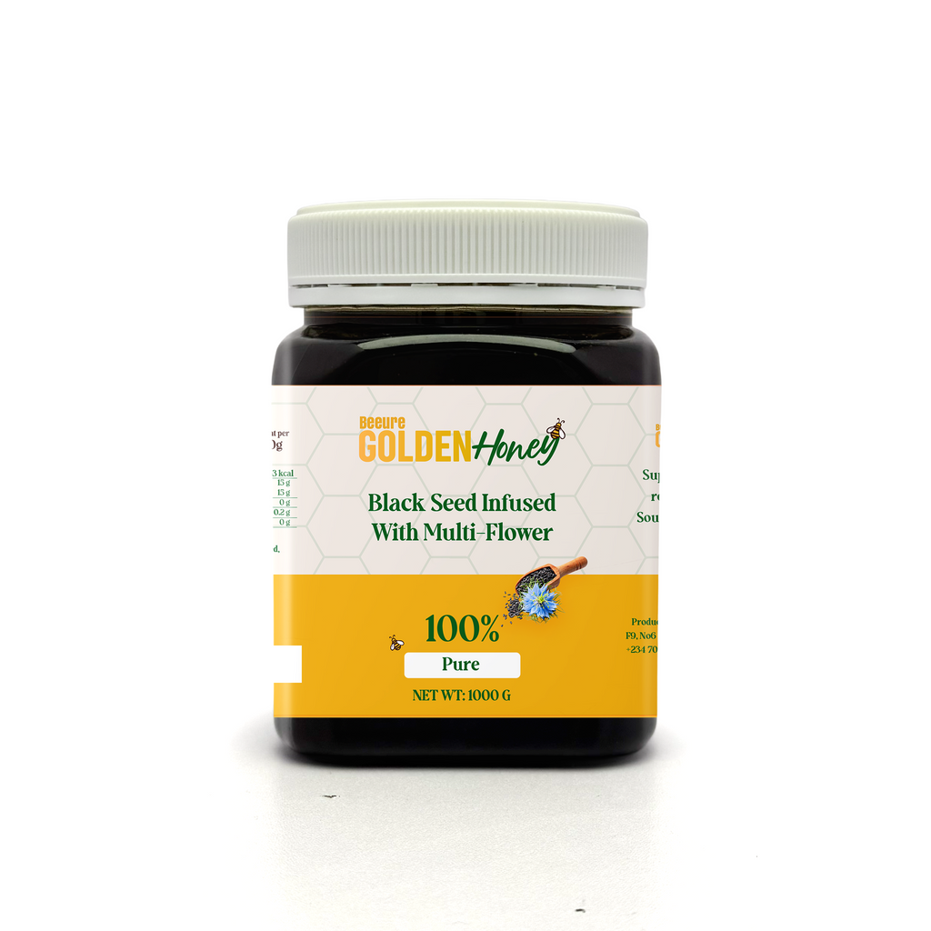 Pure Black Seed with Multiflower Honey 1000gr