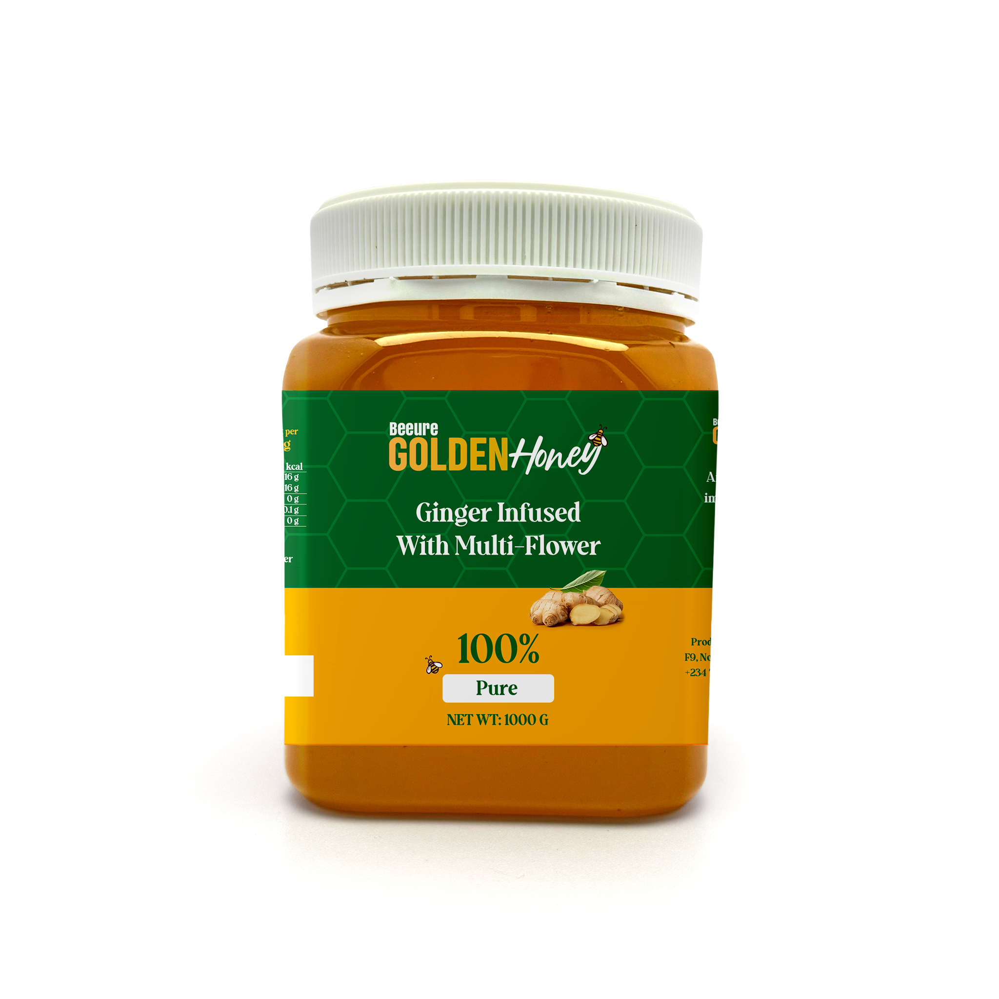 Pure Ginger with Multiflower Honey 1000gr