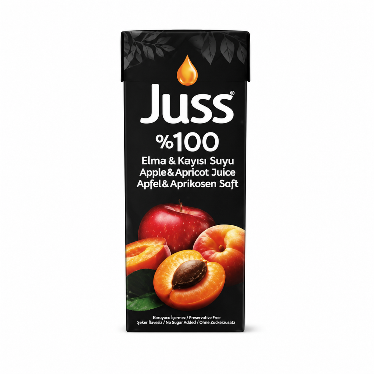 Juss 100% Apple & Apricot Juice – 200ml