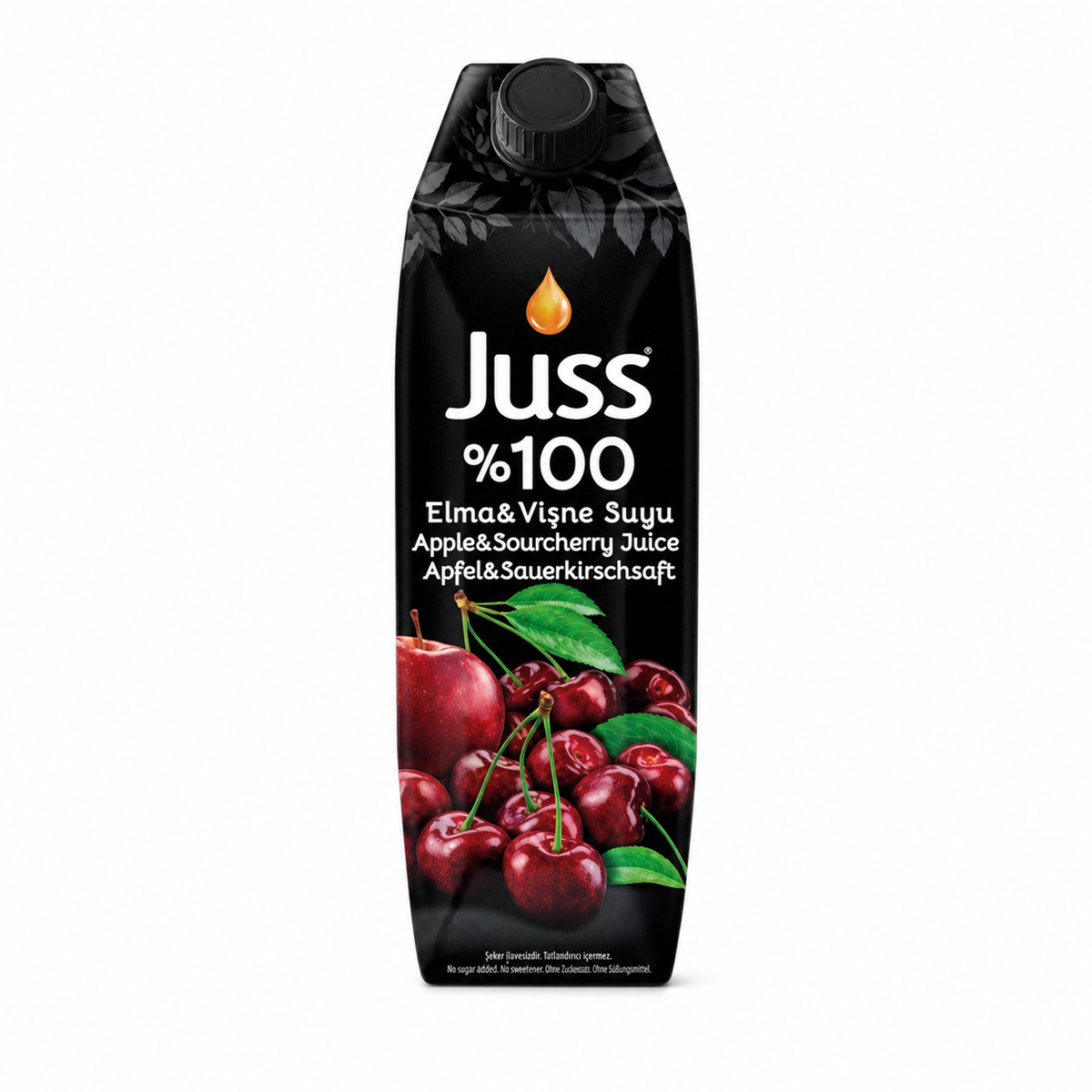 Juss 100% Apple & Sour Cherry Juice – 1L