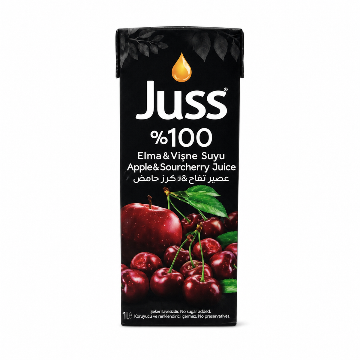 Juss 100% Apple & Sour Cherry Juice – 200ml