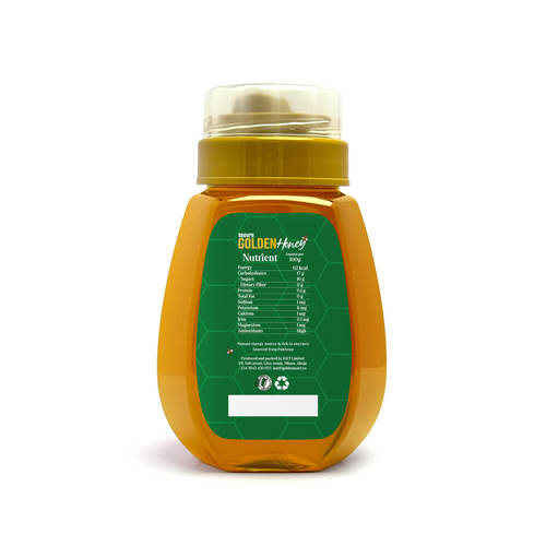 Pure Pakistani Multiflower Honey — 500g | Raw & Unprocessed